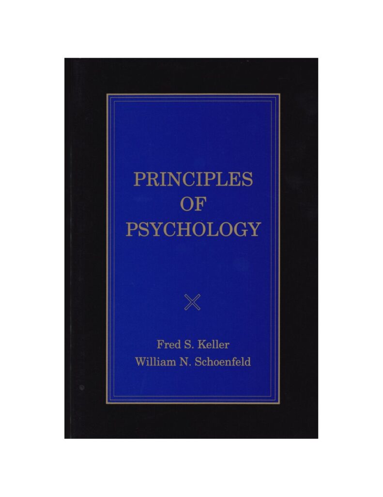 Principles of Psychology (e-book) | B. F. Skinner Foundation